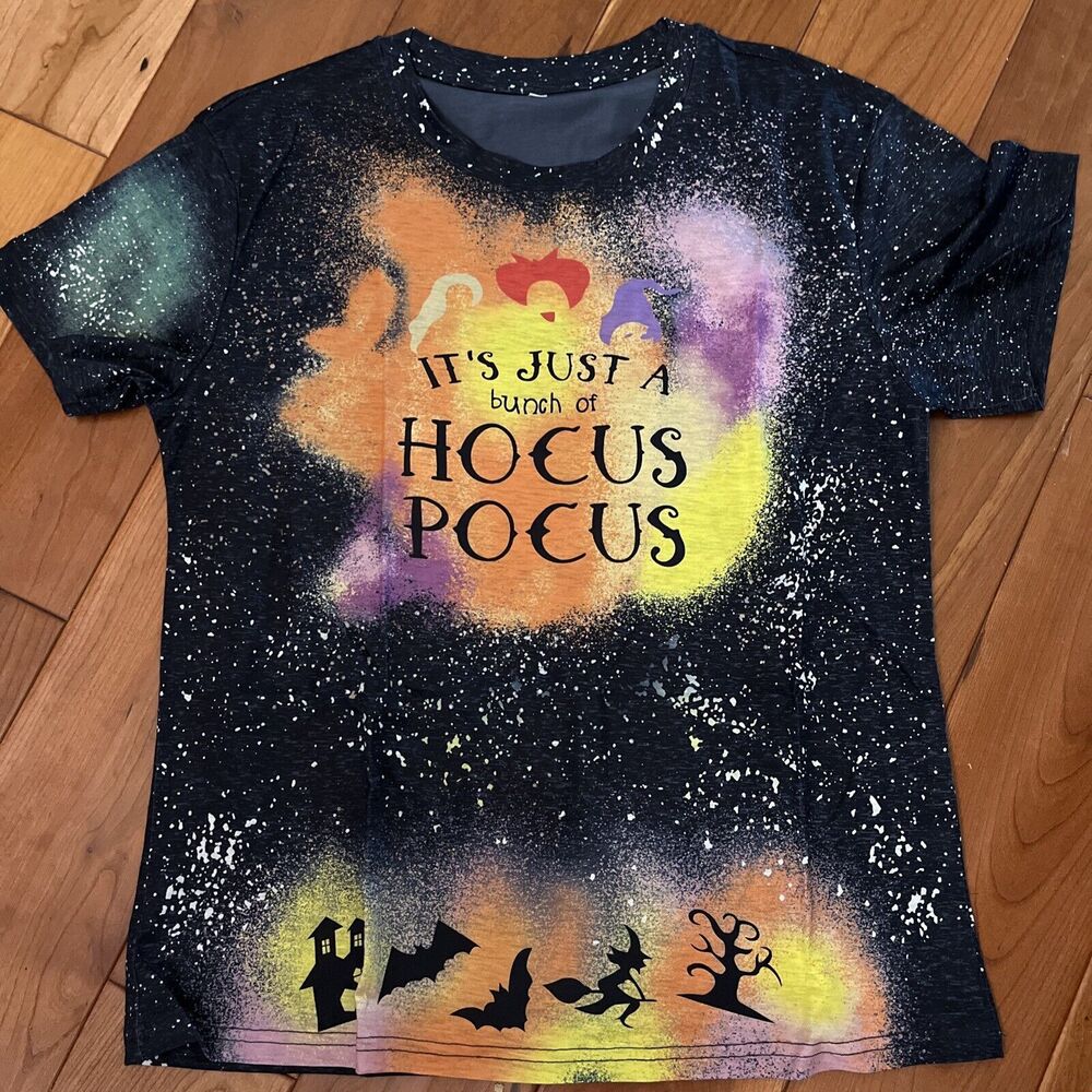 Hocus Pocus Halloween T Shirt Size Medium Women’s NEW